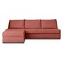 Voir la diapositive 6 : LISA DESIGN Palmira - canapé d'angle gauche - 4 places - convertible couchage quotidien - matelas 14 cm - en velours côtelé