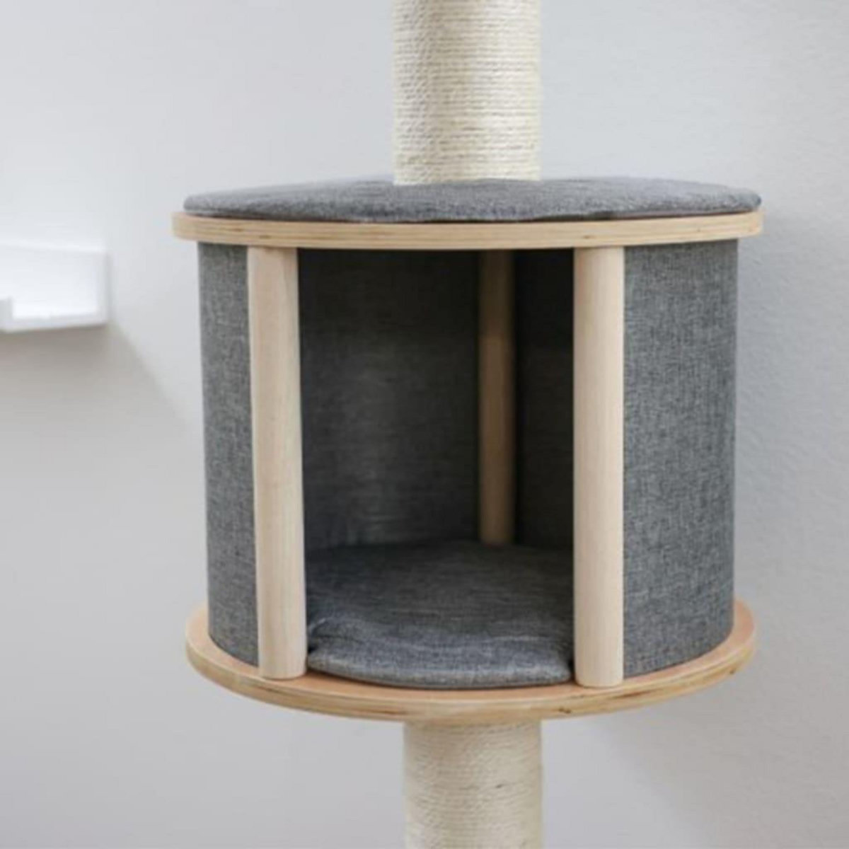 KERBL Kerbl Arbre a chats mural Dolomit Tofana 168 cm Gris 81540