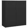Voir la diapositive 5 : VIDAXL Armoire de bureau Anthracite 90x40x102 cm Acier