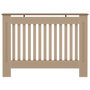 Voir la diapositive 3 : VIDAXL Cache-radiateur 112x19x81,5 cm MDF
