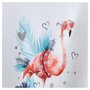 IN EXTENSO T-shirt manches courtes flamant rose avec noeud fille