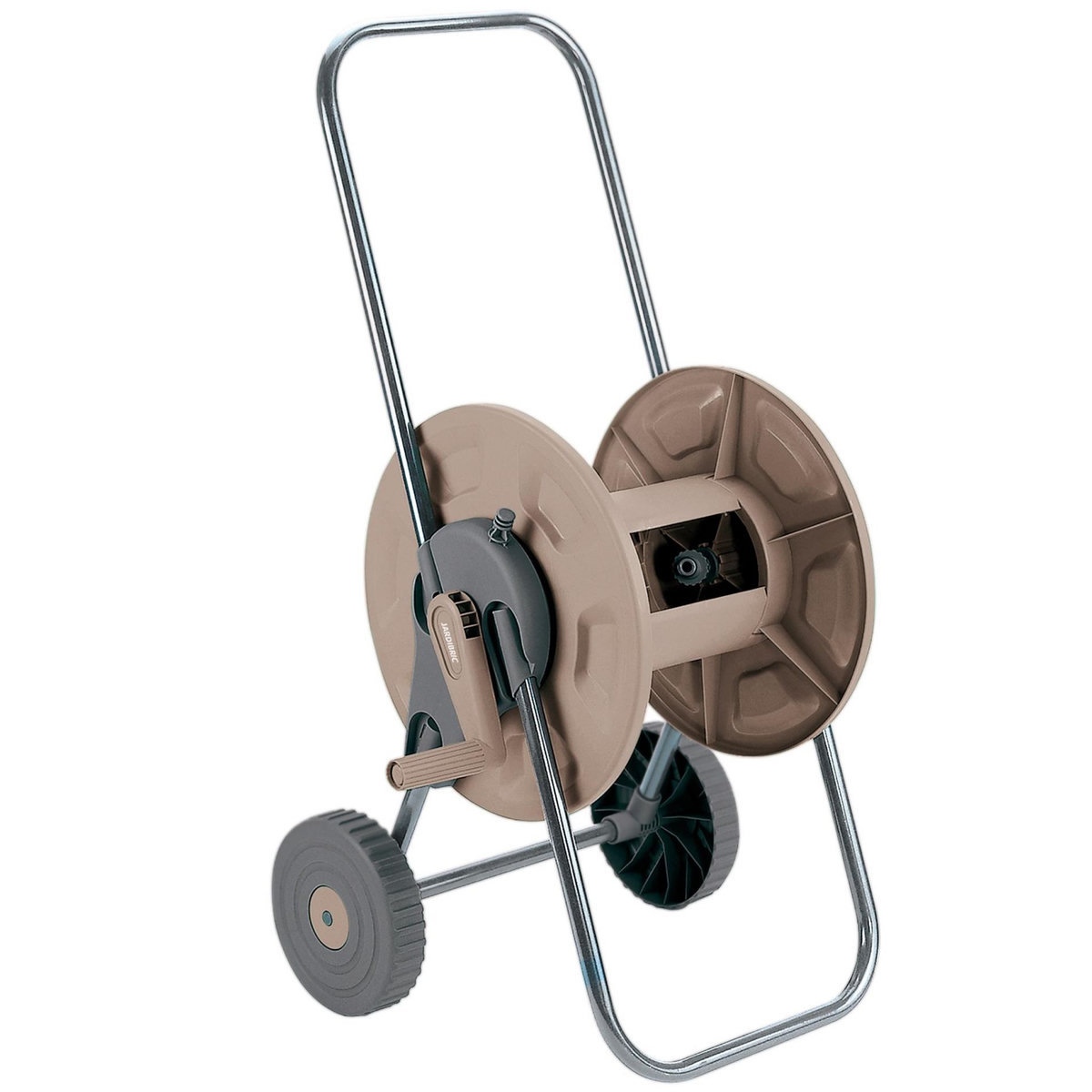 Jardibric Chariot dévidoir à manivelle pour tuyau