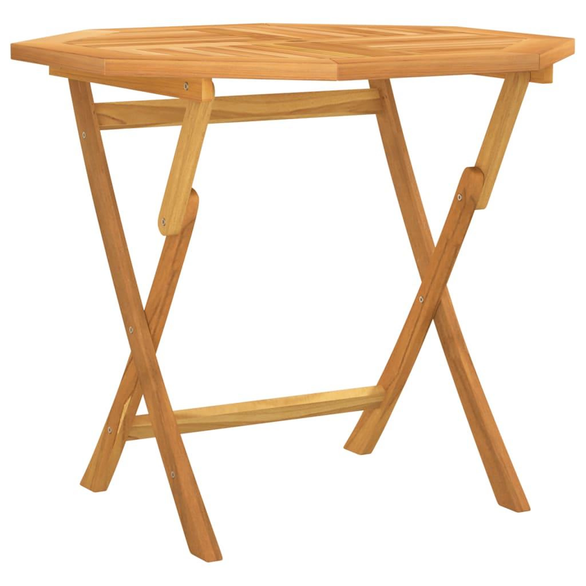 Voir la diapositive 5 : VIDAXL Table pliable de jardin 85x85x76 cm Bois de teck solide