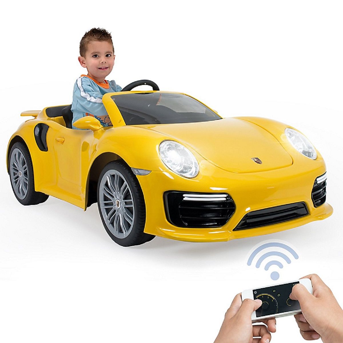 INJUSA Voiture électrique enfant 6V Full Equip Porsche 