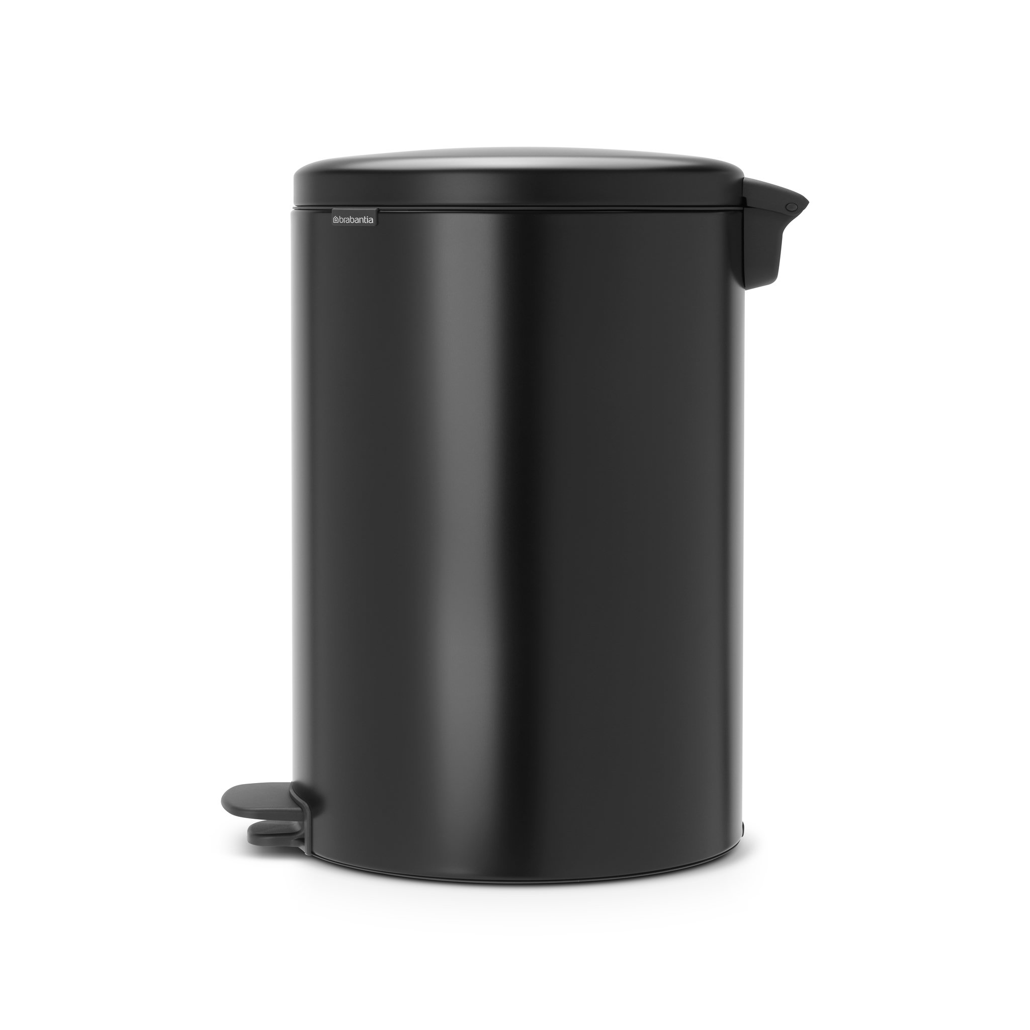 Voir la diapositive 2 : BRABANTIA Poubelle à pédale NEWICON 30 L MATT BLACK