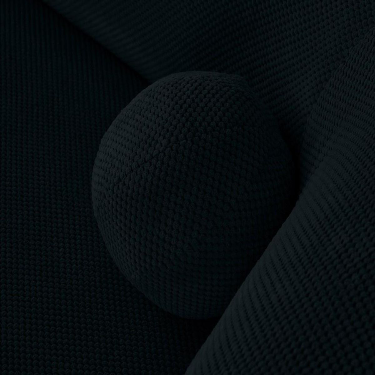 LISA DESIGN Charles - canapé d'angle droit 4 places en velours texturé