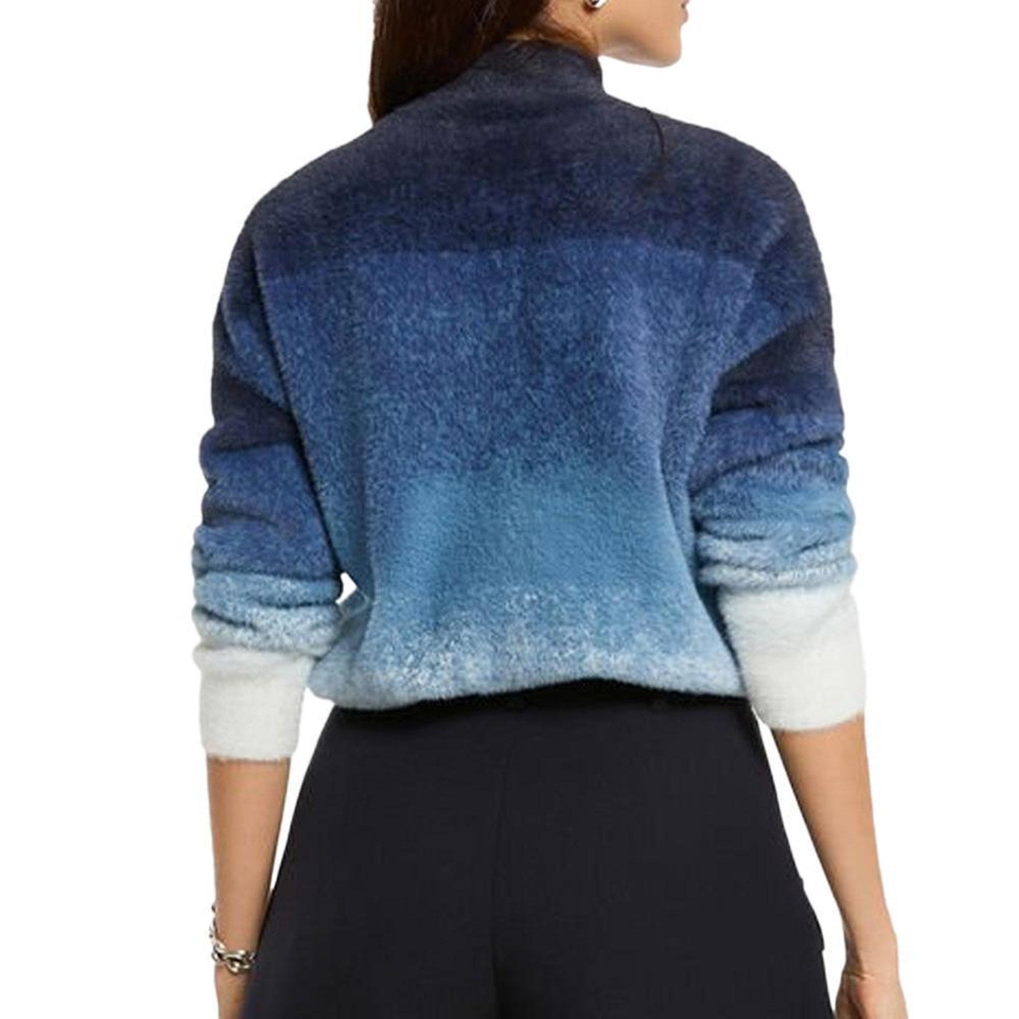 Voir la diapositive 2 : MORGAN Pull Bleu Femme Morgan MDYE