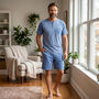Voir la diapositive 2 : OZABI OZABI Ensemble Pyjama Pyjama Court Homme Coton