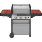 CAMPINGAZ Barbecue gaz 3 SERIES CLASSIC WLX inox 3 brûleurs sur chariot, 61x45 cm