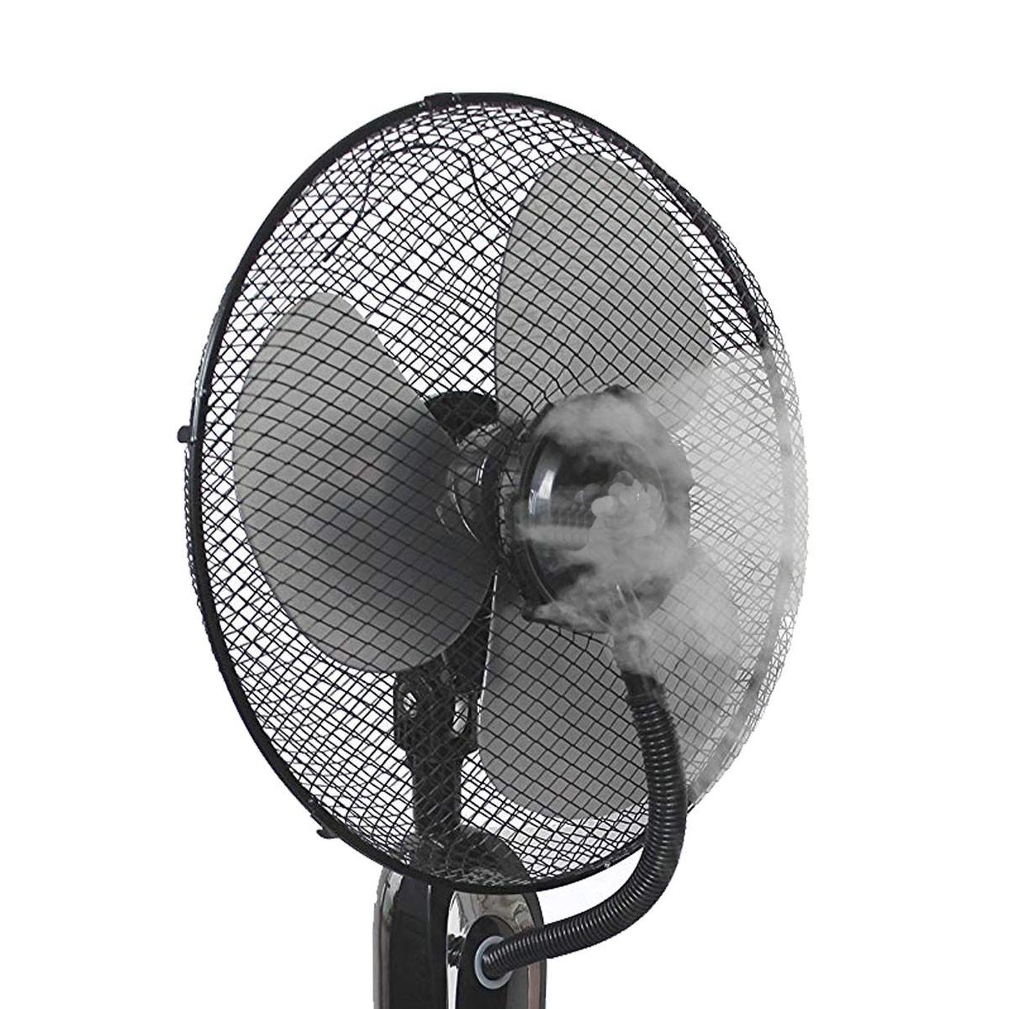 Voir la diapositive 4 : NIKLAS Rafraîchisseur d'Air Brumisateur sur Pied Nebula Fan - 75 W, Réservoir 3,2 L, Oscillation 90°, 3 Vitesses Niklas