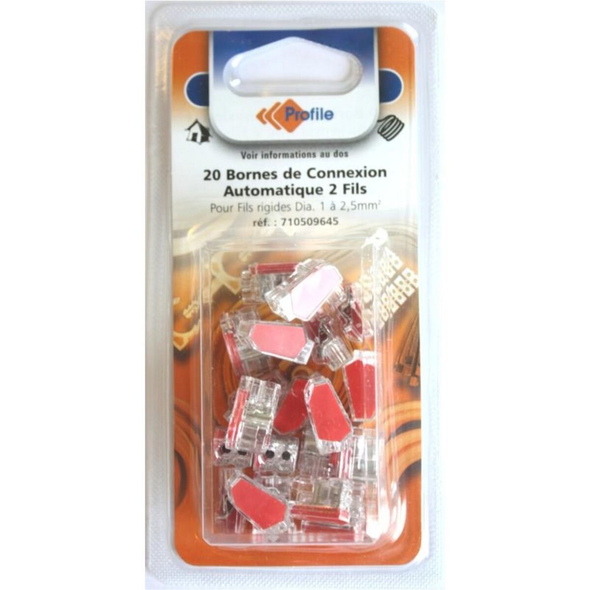 Profile 20 bornes automatiques 2 fils