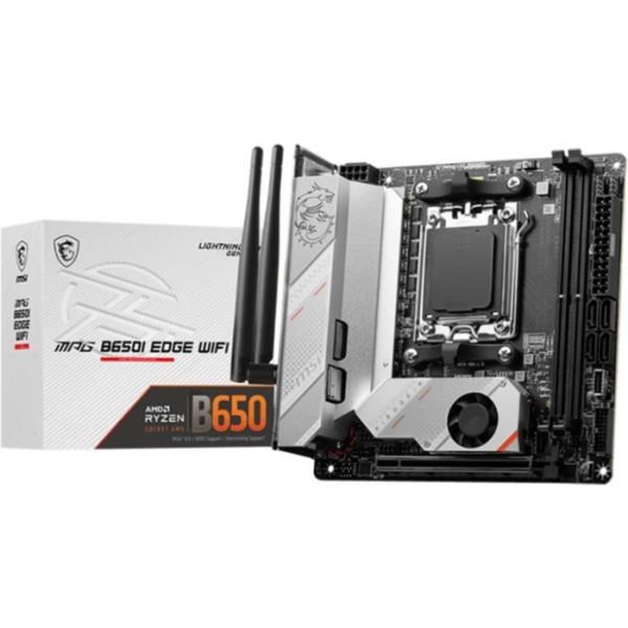 MSI Carte mere - MSI - MPG B650I EDGE WIFI - AM5 - DDR5 - Wi-Fi 6E