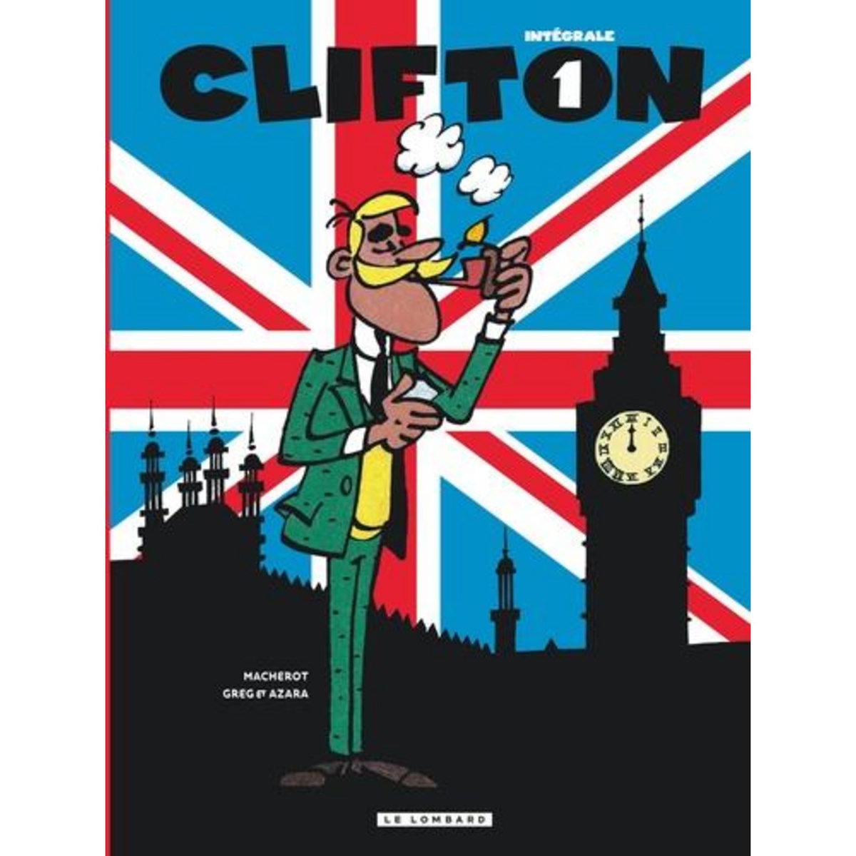 CLIFTON INTEGRALE TOME 1, Macherot Raymond