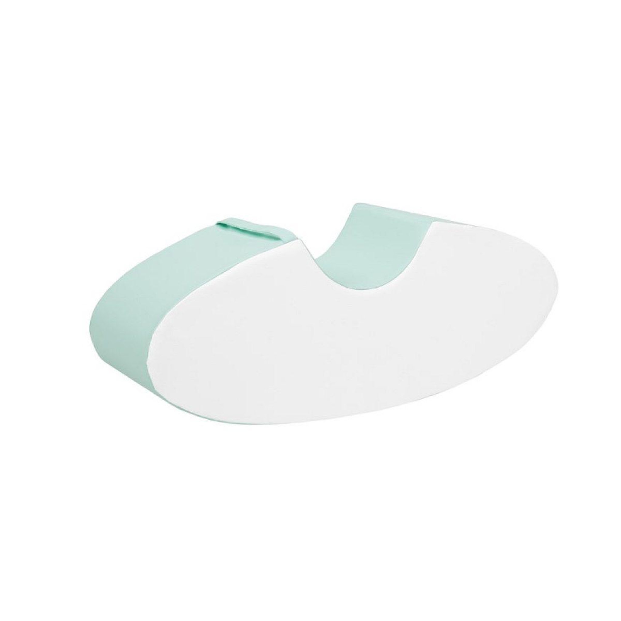 VELINDA Coussin rocker - couleur blanc menthe