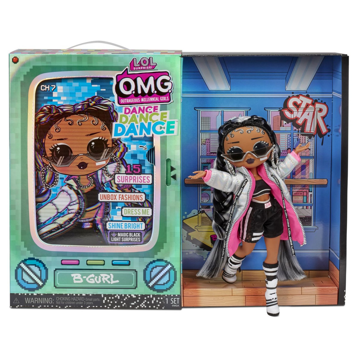 MGA Poupée L.O.L. Surprise OMG Dance Doll 