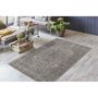 Voir la diapositive 5 : Paris Prix Tapis Tissé Motif Vintage Délavé  Percy  Gris & Taupe