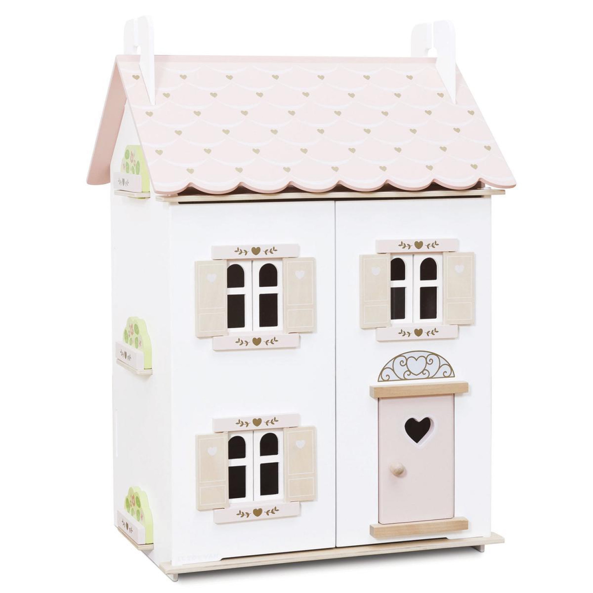Voir la diapositive 1 : Le Toy Van Maison de poupées coeur rose