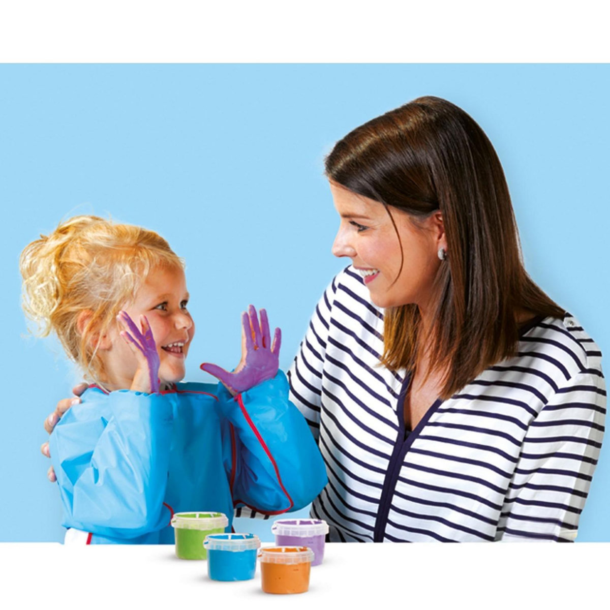 SES Creative My first : Peinture au doigt fluffy