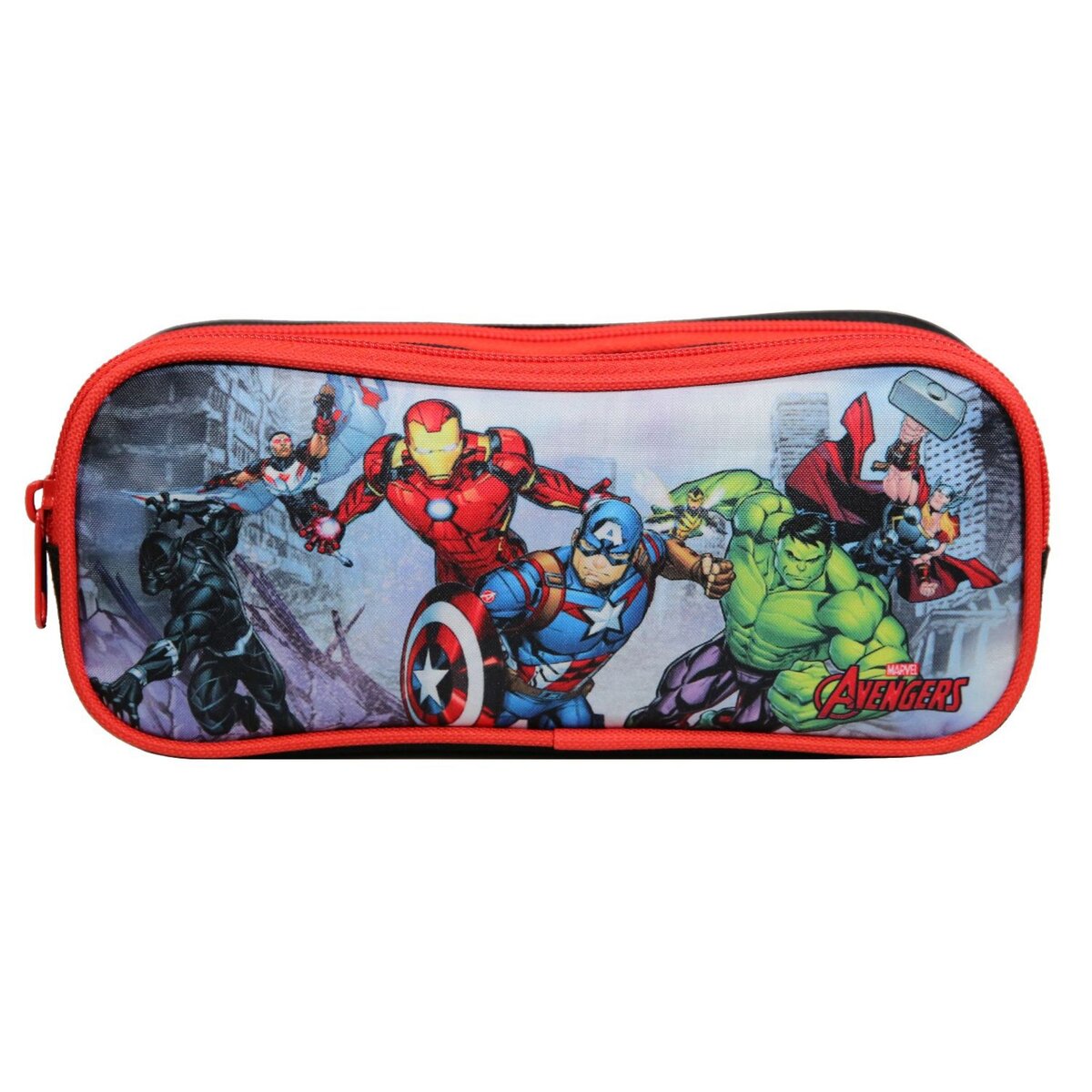 Bagtrotter BAGTROTTER Trousse scolaire 2 compartiments Marvel Avengers Multicolore