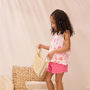 Voir la diapositive 4 : Petit Béguin Ensemble enfant t-shirt et short en gaze de coton Bahamas