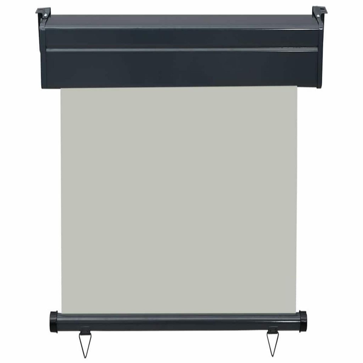 VIDAXL Auvent lateral de balcon 65x250 cm Gris