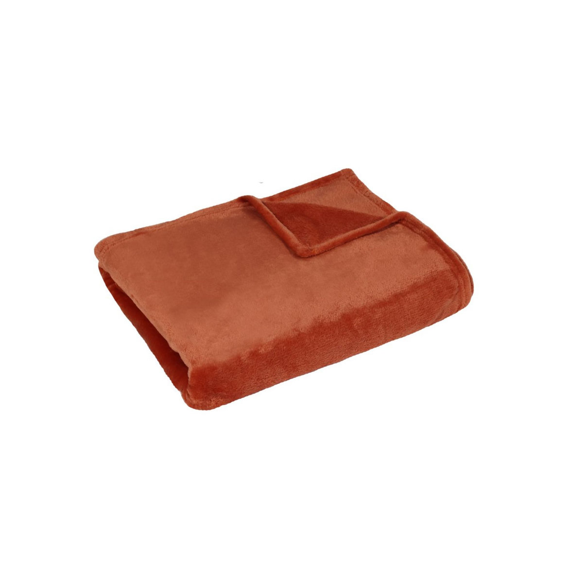 ACTUEL Plaid uni en polyester COLORAMA 