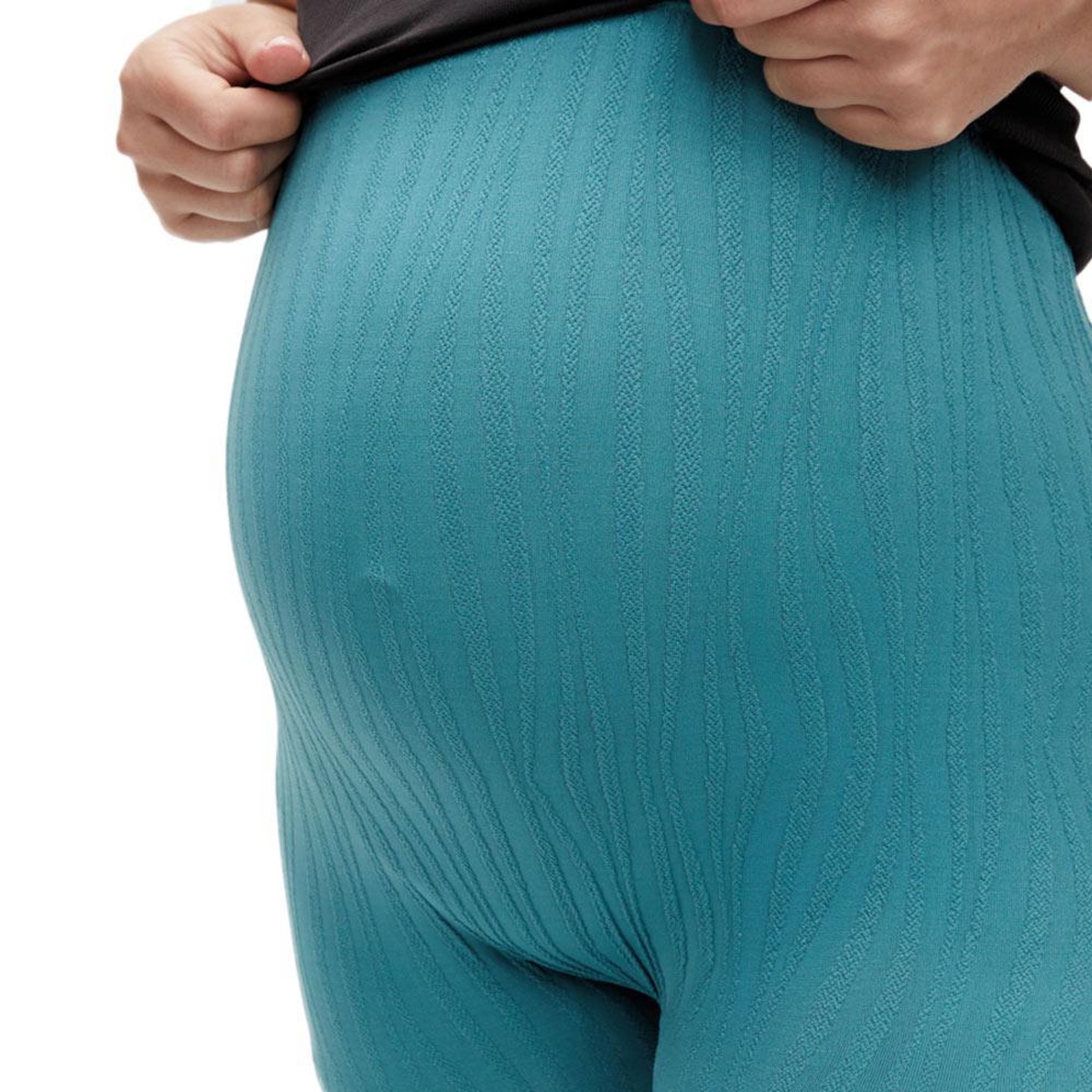 Voir la diapositive 5 : MAMALICIOUS Legging de Grossesse Bleu Femme Mamalicious 20016583