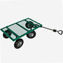 Voir la diapositive 4 : WERKAPRO Chariot remorque de jardin grillagé WERKA PRO