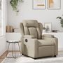 Voir la diapositive 1 : VIDAXL Fauteuil inclinable Cappuccino Similicuir