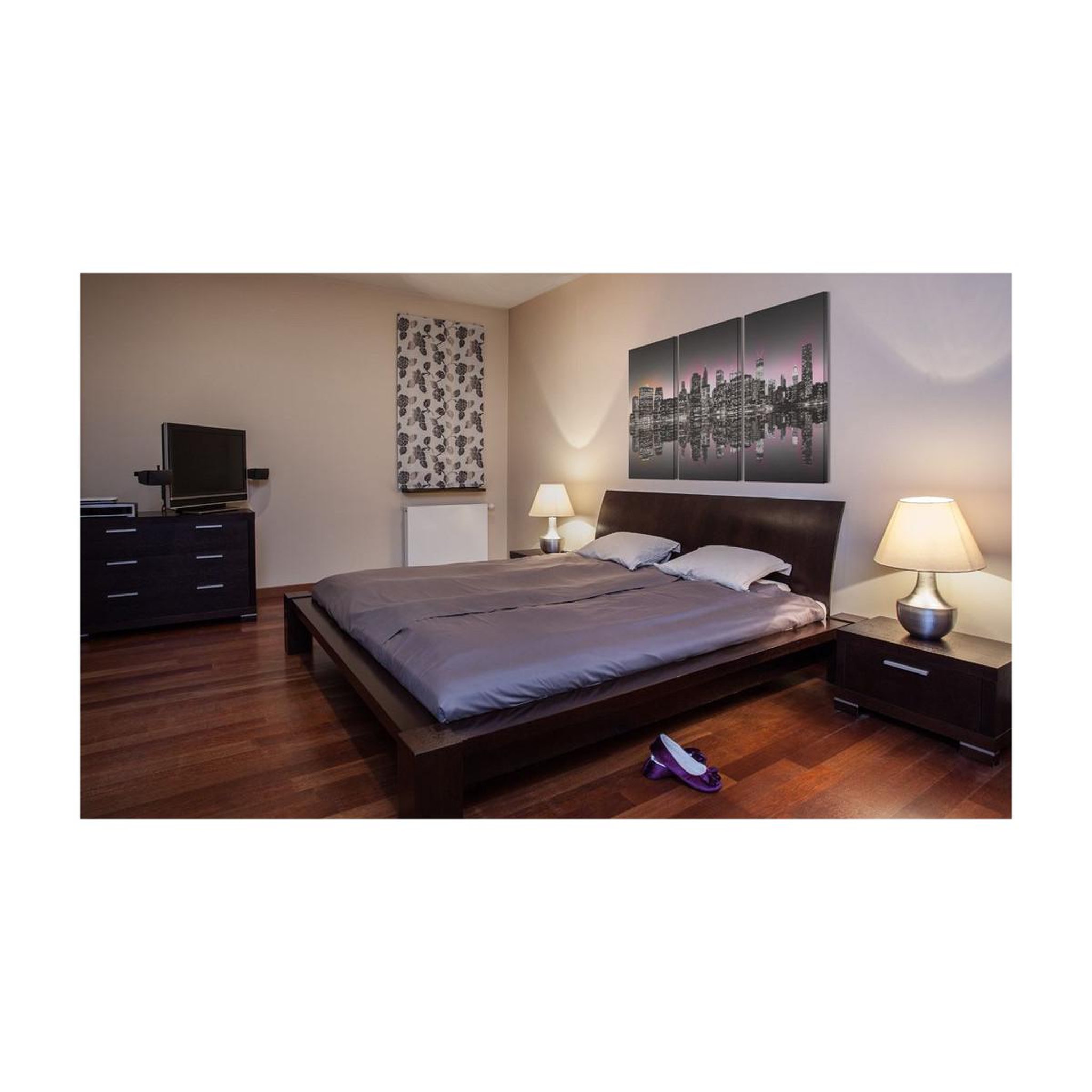 Voir la diapositive 2 : Paris Prix Tableau  la ville qui ne dort jamais new york
