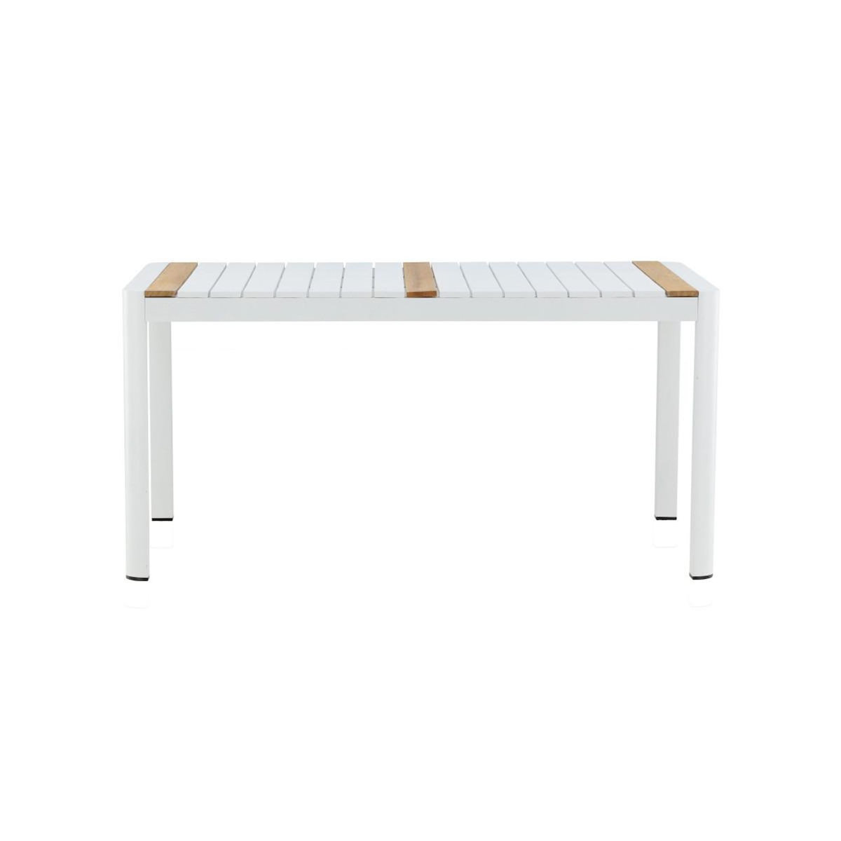 Paris Prix Table de Jardin en Teck  Togo  150cm Blanc