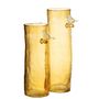Voir la diapositive 2 : Paris Prix Vase Haut Design  Oiseau  27cm Ocre