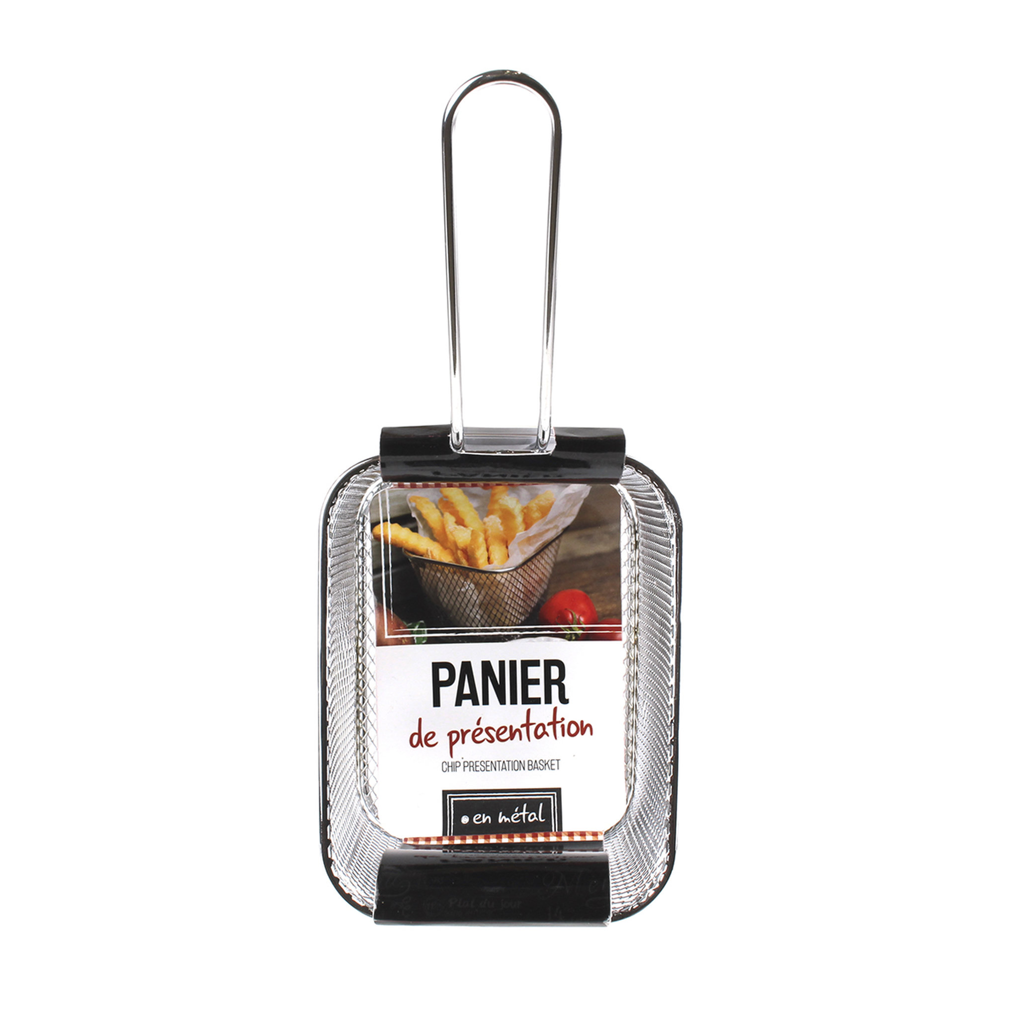 Voir la diapositive 2 : Panier à frites Inox