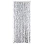 Voir la diapositive 3 : VIDAXL Moustiquaire Blanc et gris 56x185 cm Chenille