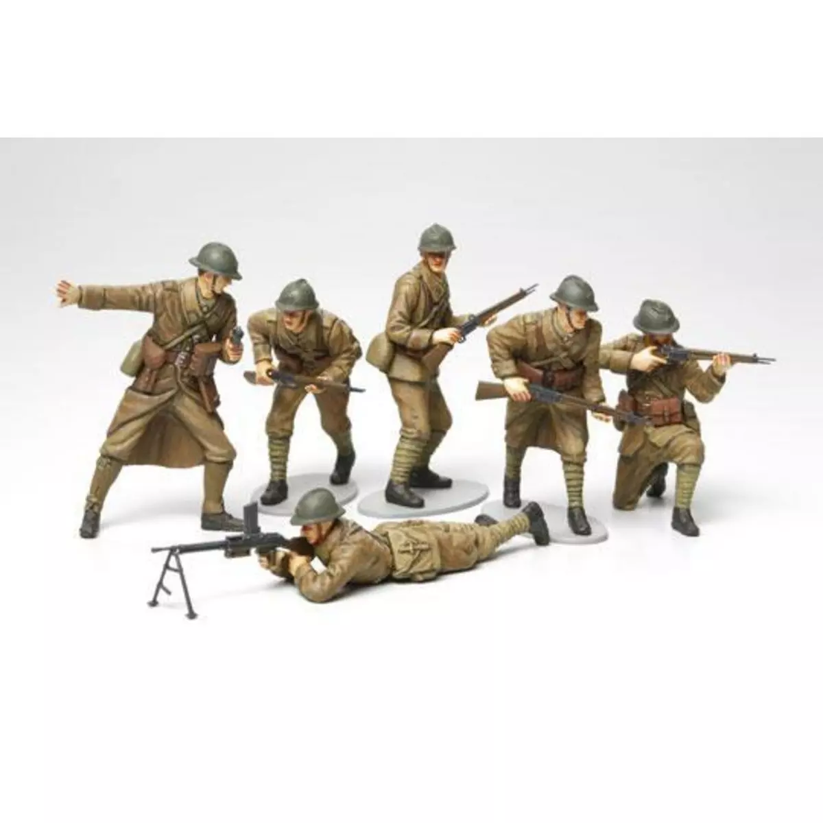 Tamiya Figurines 2ème Guerre Mondiale : Infanterie Française 1940