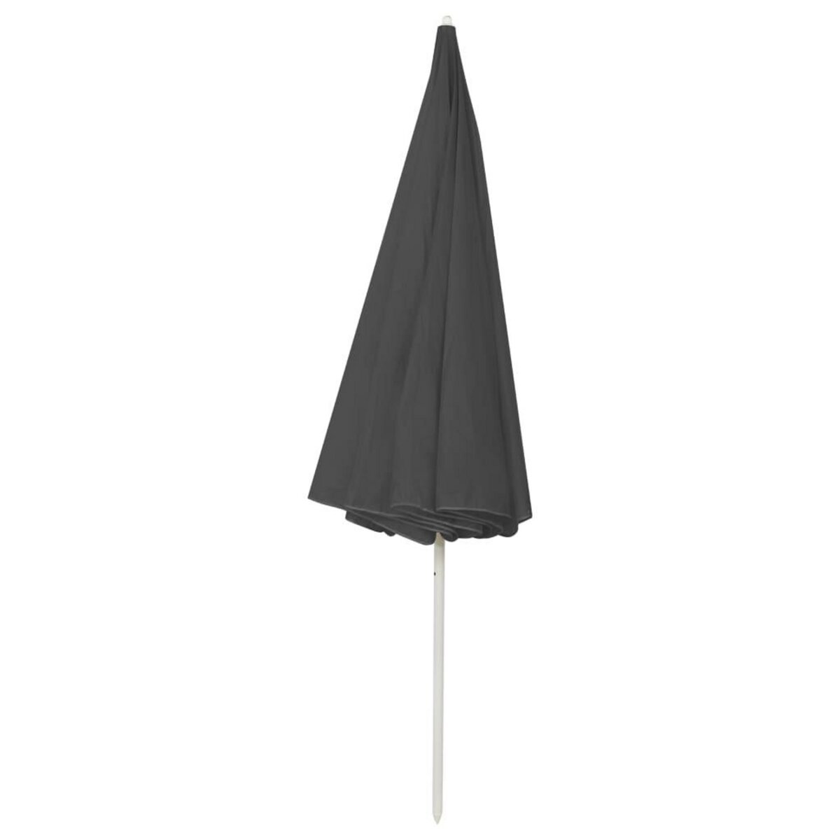 VIDAXL Parasol de plage anthracite 300 cm