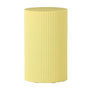 Voir la diapositive 1 : Paris Prix Table d'Appoint Nervurée  Lenox  50cm Jaune