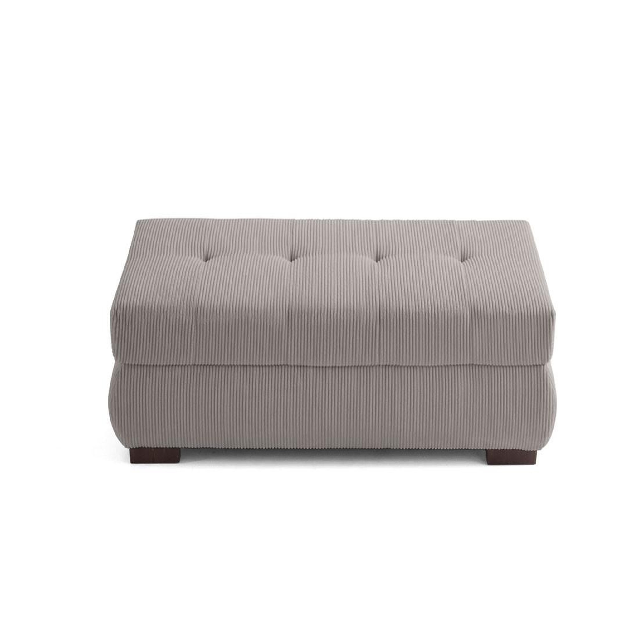Voir la diapositive 6 : LISA DESIGN Vermont - pouf d'appoint - en velours côtelé
