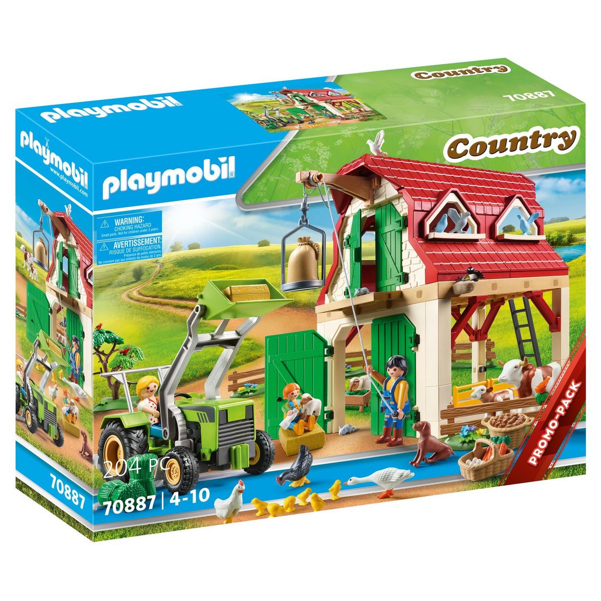 PLAYMOBIL Country 70887 - Ferme avec animaux