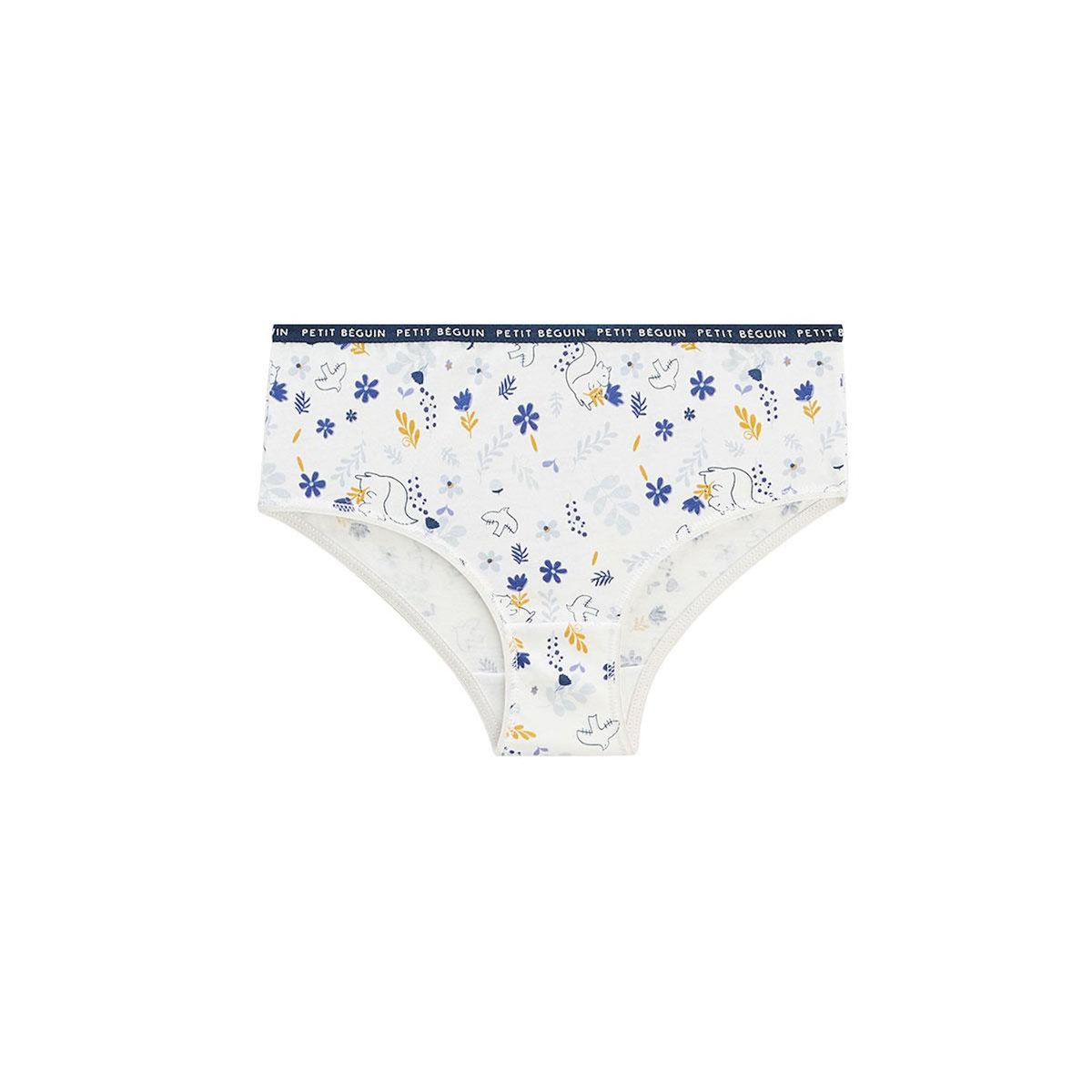 Petit Béguin Lot de 3 culottes fille Automne