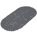 Paris Prix Fond de Bain Galets  Vitamine II  36x69cm Anthracite