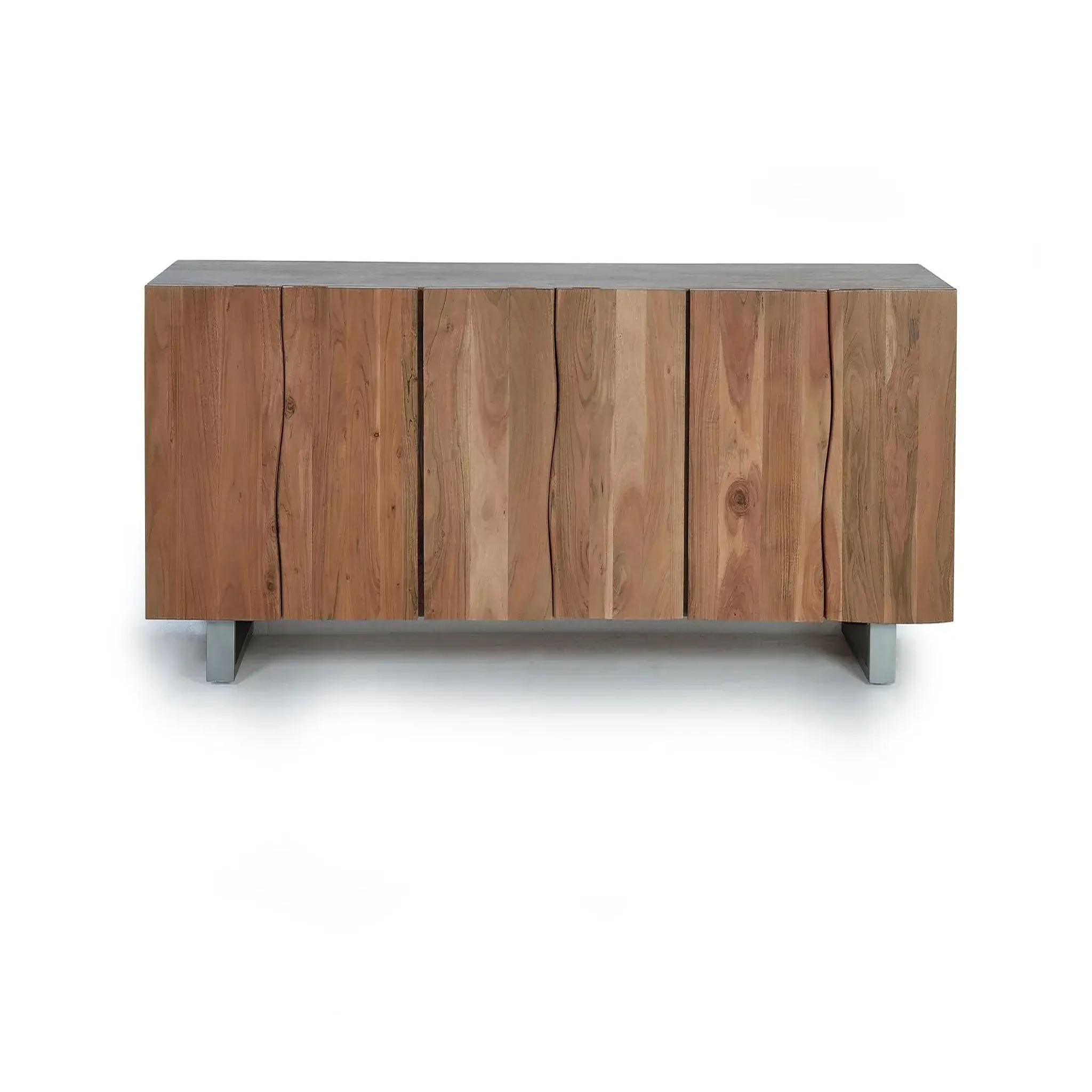 GINER Y COLOMER SL Buffet en bois d'acacia 220cm style rustique moderne