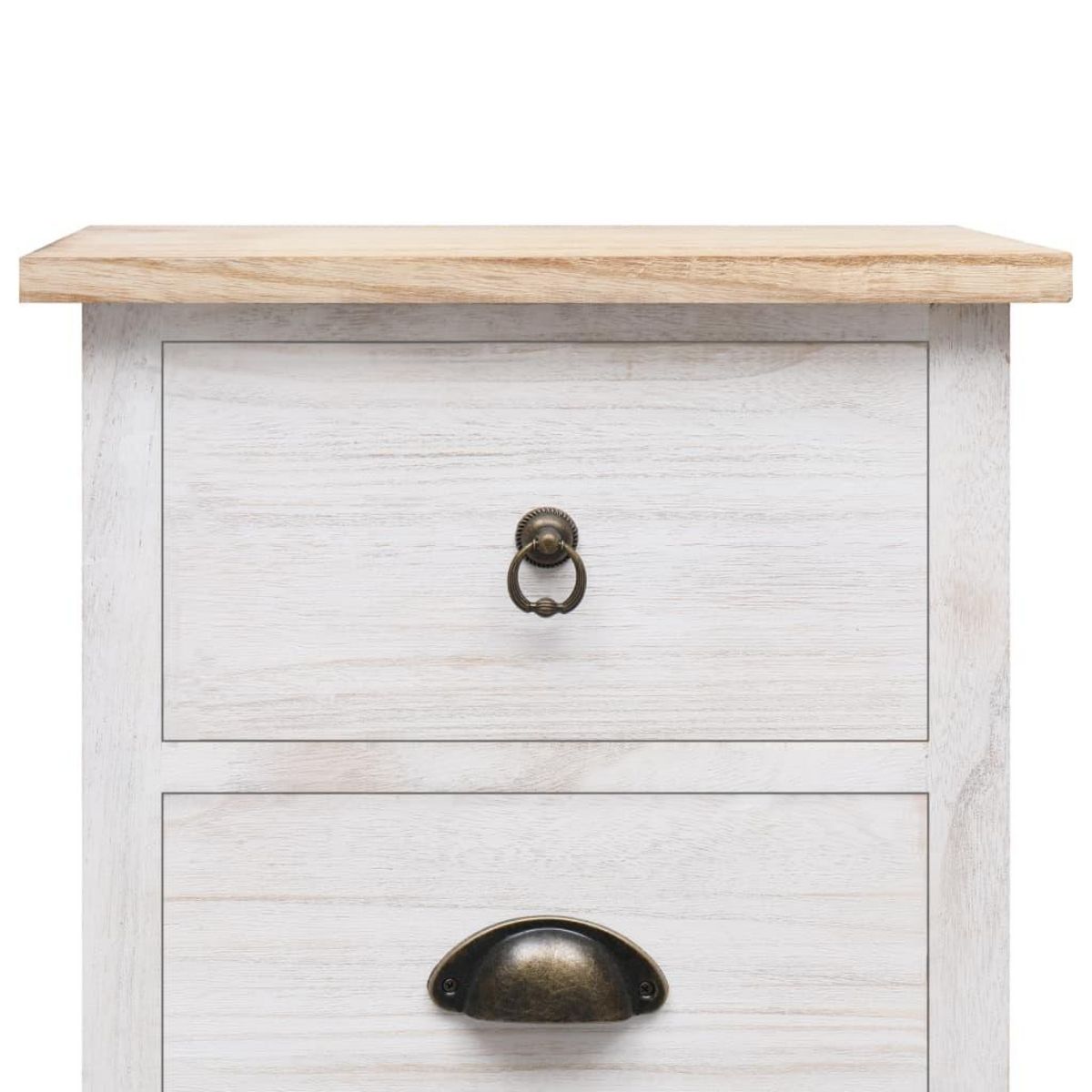 VIDAXL Armoire laterale 35x25x87 cm Bois de Paulownia