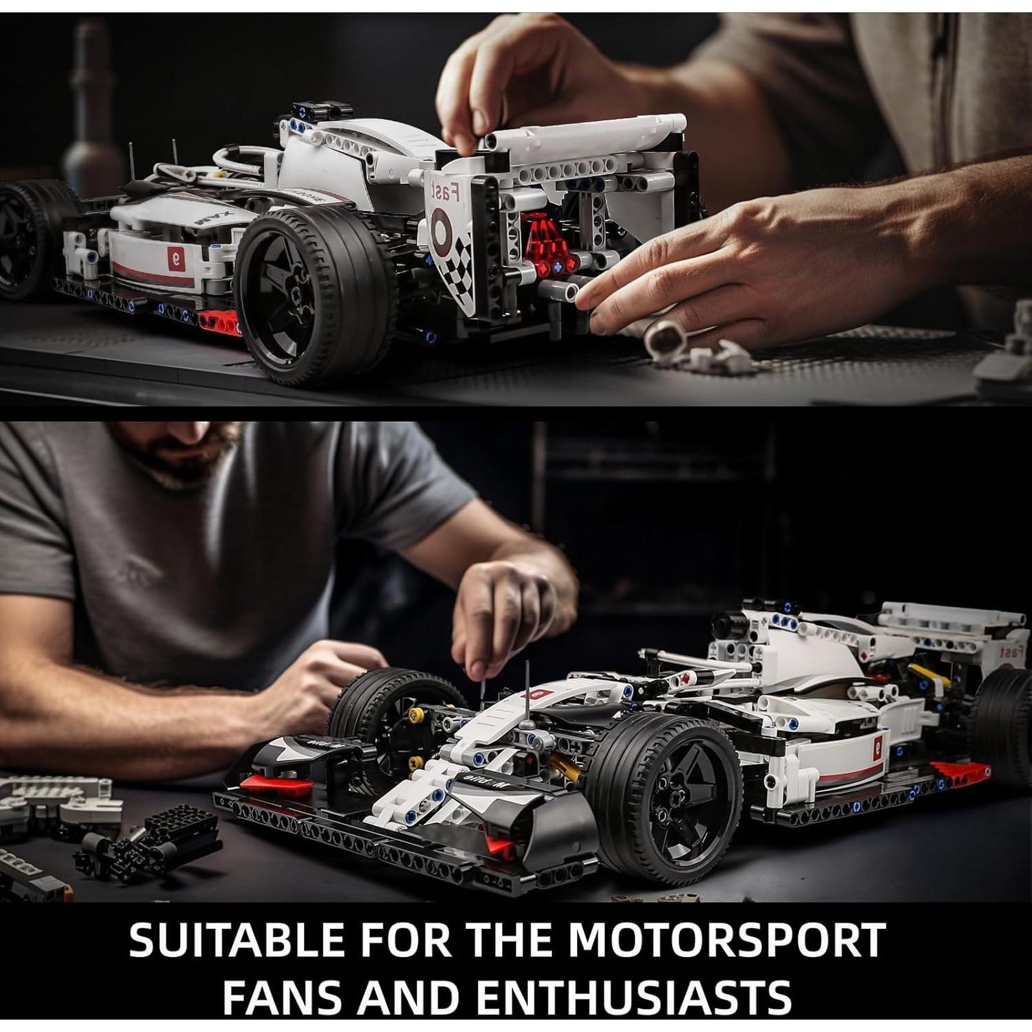 Voir la diapositive 4 : MOULD KING Véhicule de sport formule 1