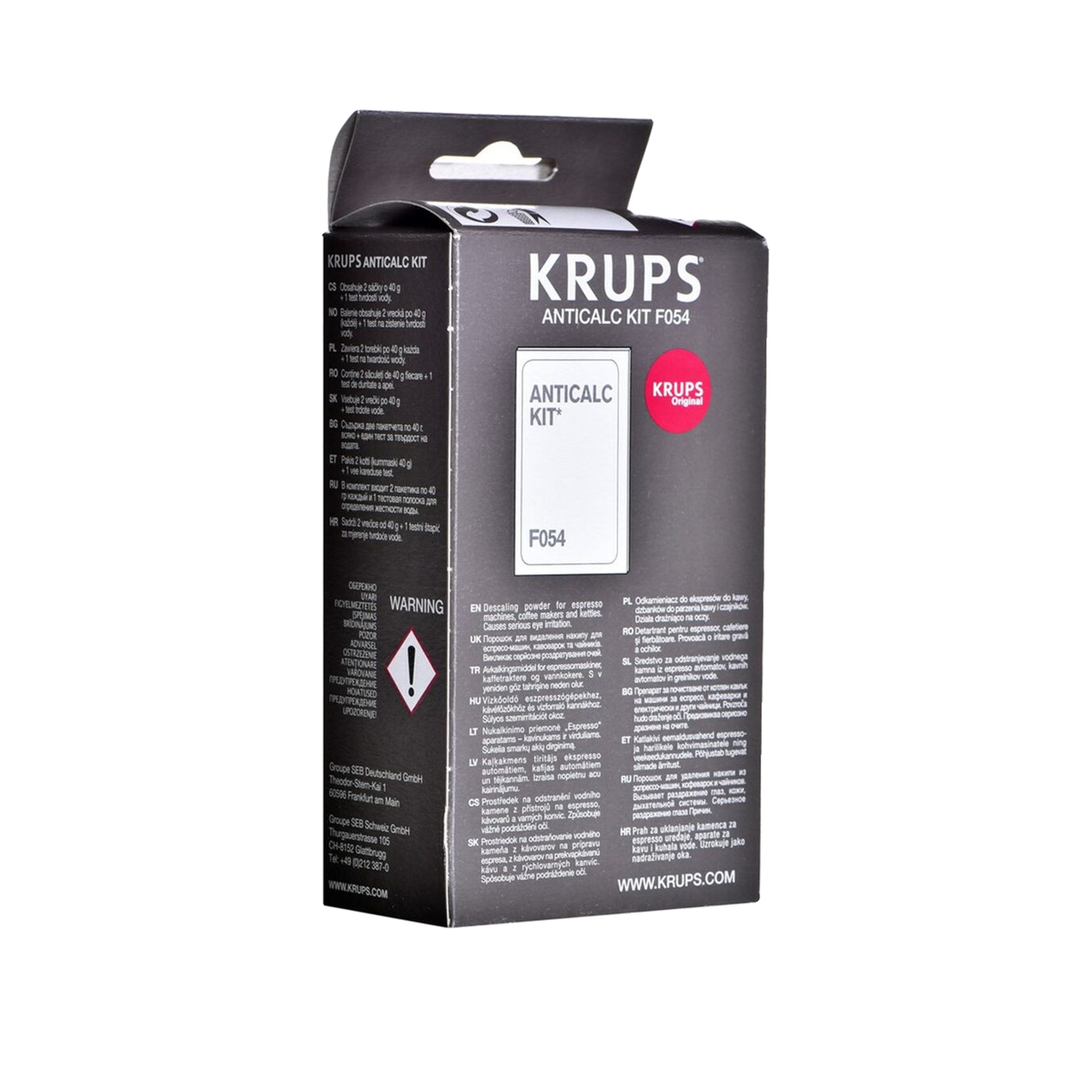 KRUPS décapant f054001b 2 sachets