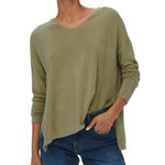 Only Pull en Maille Kaki Femme Only Lamalia. Coloris disponibles : Vert