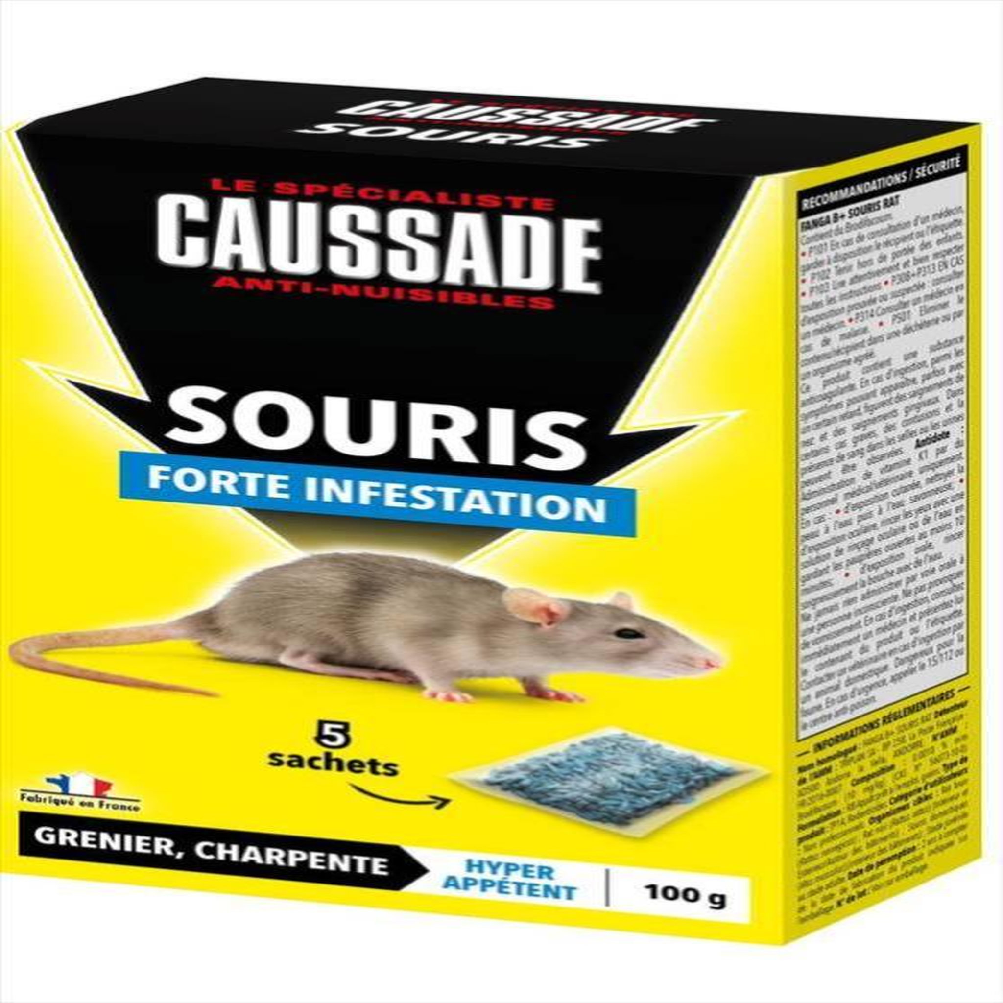 Caussade Céréales antisouris CAUSSADE, 100g