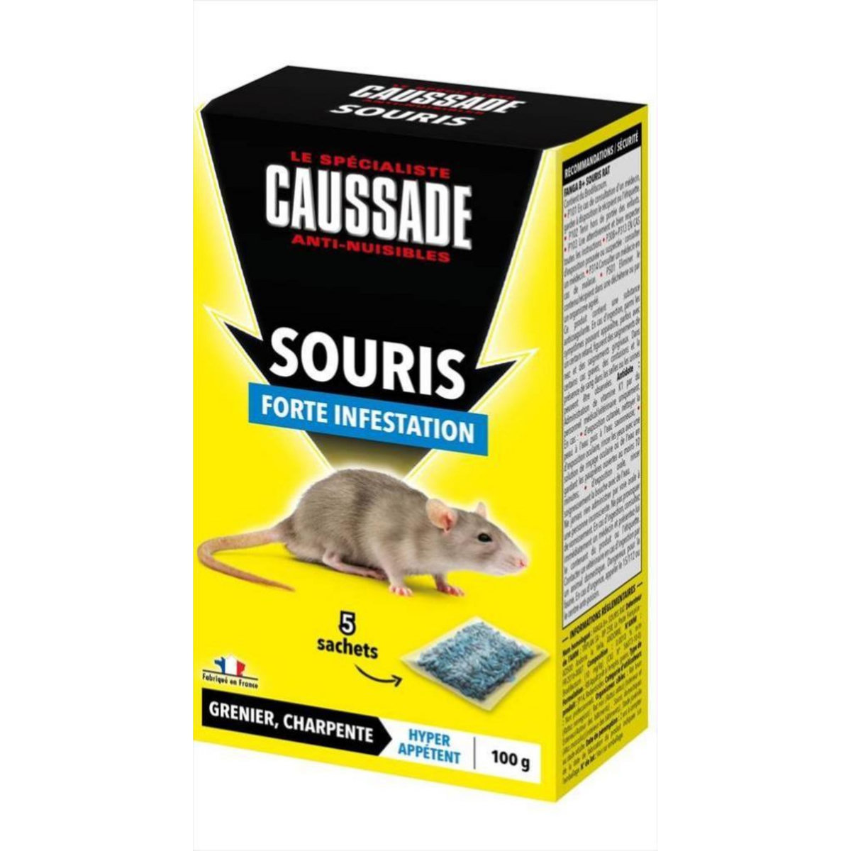 Caussade Céréales antisouris CAUSSADE, 100g