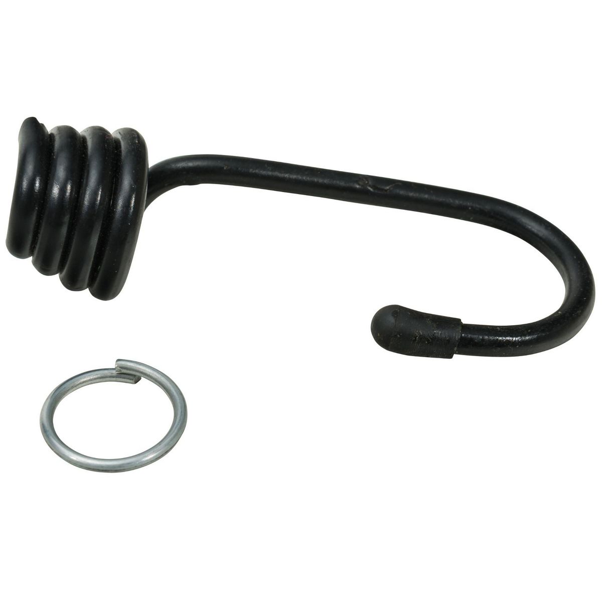 WERKAPRO Lot de 4 crochets et 4 bagues WERKA PRO, pour tendeur élastique de Ø10mm