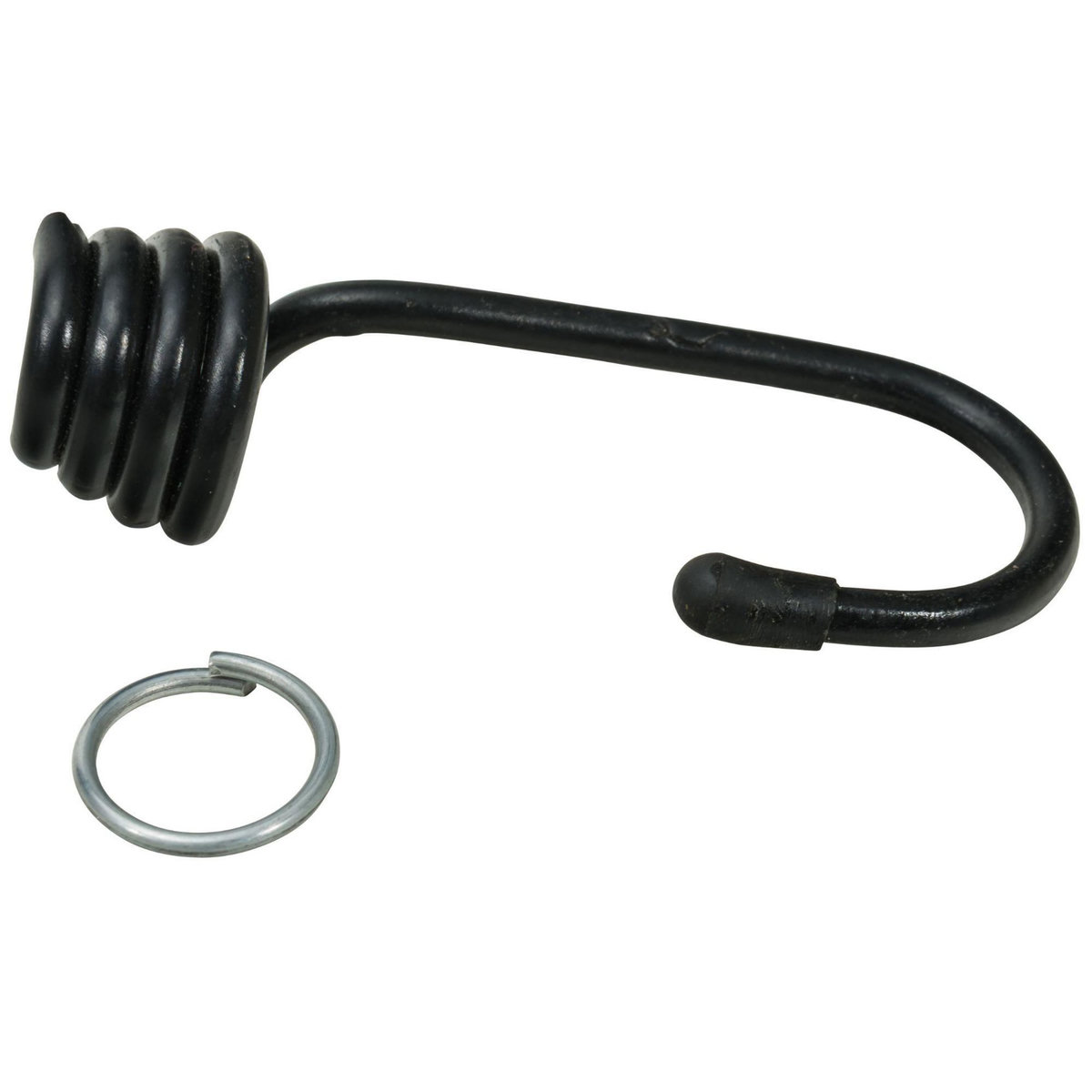 WERKAPRO Lot de 4 crochets et 4 bagues WERKA PRO, pour tendeur élastique de Ø10mm